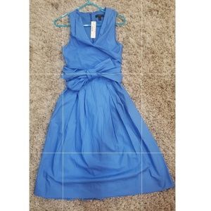 J. CREW a line wrap dress